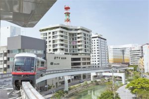 【那覇 駅近】ゆいレールの主要駅からすぐの所にあるホテル